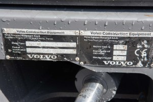 Міні екскаватор Volvo EC15D 2017 р. 1321 м/г., № 3421 L БРОНЬ