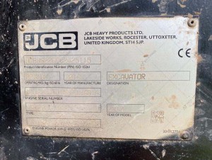 Гусеничный экскаватор JCB JS220LC 2017 г. 5243 м/ч.