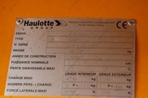 Haulotte Compact 10  2007 y. №2621