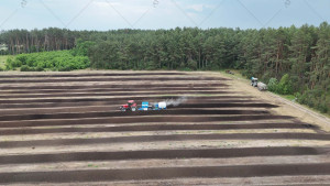 Compost turner (with water tank) 3 m - А.ТОМ 3000 Plus