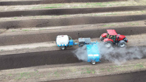 Compost turner (with water tank) 3 m - А.ТОМ 3000 Plus
