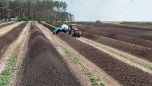 Compost turner (with water tank) 3 m - А.ТОМ 3000 Plus
