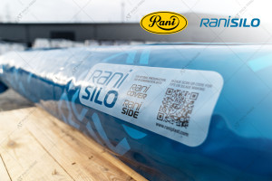 Плівка силосна Rani Silo чорно біла 12х50х150 мкм