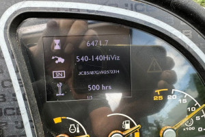 Телескопический погрузчик JCB 540-140 Hi-Viz 2018 г. 55 кВт 6471 м/ч.