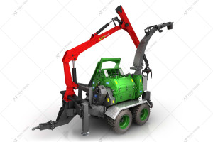 Дереводробарка Heizohack HM 14-860 KTL