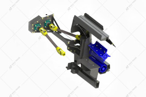 Двовальцевий адаптер на комбайн New Holland