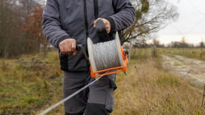 Шнур для електропастуха