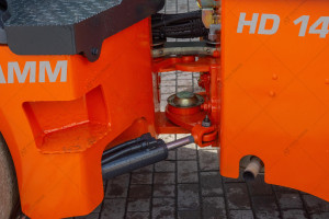 Дорожный каток HAMM HD14VV 2014 г. 34,6 кВт. 1881,9 м/ч.,  №4102