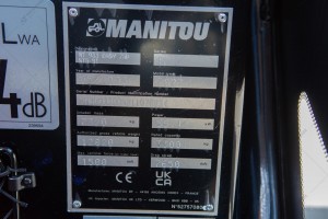 Телескопічний навантажувач Manitou MT933 2023 р. 55.4 кВт. 5 м/г., № 3748 L БРОНЬ