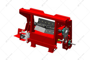 Адаптер (перехідна рамка) для кукурудзяної жатки Case IH на комбайн Claas