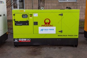 Дизельный генератор PRAMAC GSW80P 66 кВт