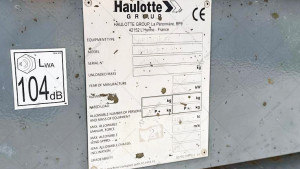 Коленчатый подъемник Haulotte HA16RTJ 2016 г. 6910 м/ч. № 5512