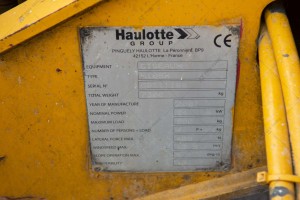 Самохідний підіймач Haulotte H18SX 2007 р. 3096,4 м/г., № 3607