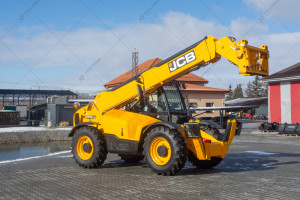 Телескопический погрузчик JCB 540-140 Hi-Viz 2021 г. 55 кВт. 4276 м/ч., №5093 B