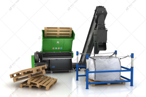 Подрібнювач піддонів Heizohack SPE-1300