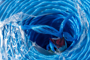 Polypropylene twine Stella Azzurra 500, blue