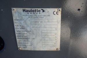 Колінчастий підіймач Haulotte HA16PXNT 2007 р. 4022 м/г., № 3574 L