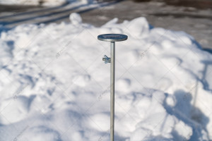 Штырь заземления с зажимом, 1 м