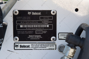 Міні навантажувач BOBCAT S770 2020 р. 2802 м/г., High Flow № 5371