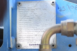 Коленчатый подъемник Genie Z4525 2000 г. 95,1 м/ч., № 2994 R