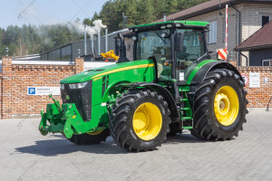 Трактор JOHN DEERE 8370R 2017 г. 370 л.с. 5137 м/ч., №5186