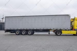 Tilt side (curtain) Kogel SNCO 24  semitrailer 2012 y/m.