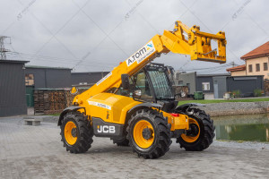 Телескопічний навантажувач JCB 531-70 2022 р. 55 кВт. 1363 м/год. № 4907 B