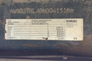 Напівпричіп низькорамний (трал) Goldhofer STNL4 2022 р.