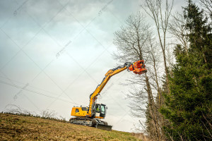 Захват для резки деревьев и кустарников Westtech Woodcracker С350