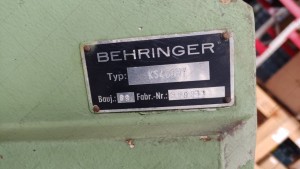 Станок пильный Beringer KS400HY