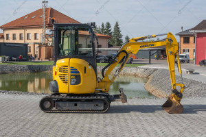 Мини экскаватор Komatsu PC26MR-3 2017 г. 15,7 кВт. 625 м/ч., №4796