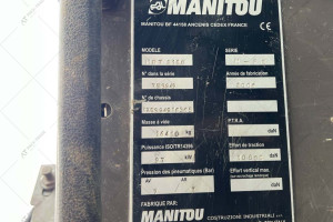 Телескопический погрузчик MANITOU MRT2150 2006 г. 97 кВт. 4031,4 м/ч.