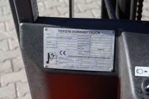 Toyota 7FBMF25 2012 y. 80V 1619 m/h.№5166