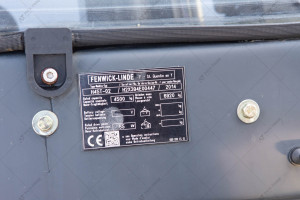 Газовый вилочный погрузчик Linde H45T-02 2014 г. 55 кВт, 3334,8 м/ч., №4204 