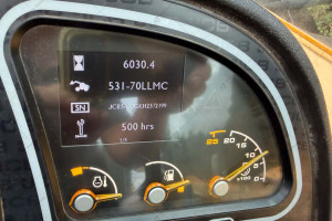 Телескопический погрузчик JCB 531-70 2017 г. 55 кВт 6030 м/ч.