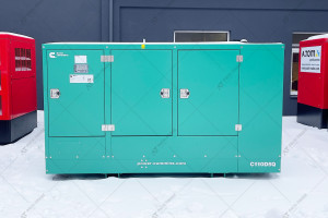 Дизельний генератор Cummins C110D5Q 88/80 кВт