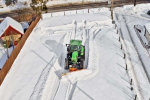 Відвал для снігу на трактор Samasz RAM 300