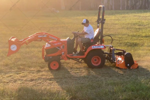 Kubota BX2370 with Samasz PIKO 100 H