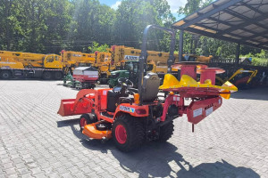 Трактор Kubota BX2370 и ротационная косилка WIRAX Z-069/4 (1,25 м) № 2201