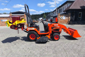 Трактор Kubota BX2370 и ротационная косилка WIRAX Z-069/4 (1,25 м) № 2201