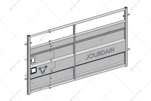 Регулируемый проход на платформе JOURDAIN