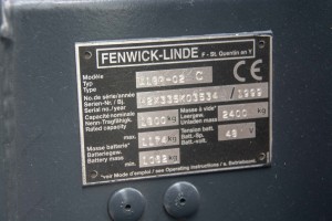 Вилковий навантажувач Linde E18P-02 1999 р. 14 120 м/г., №2492