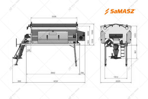 Samasz IceSTORM 700 road salt and sand spreaders