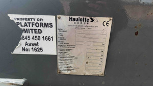 Колінчастий підіймач Haulotte HA260PX 2010 р. 3717 м/год. №5461