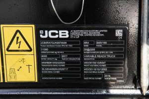  JCB 540-180 2017 y. 55 kW * Sway 3227 m/h., №5247 B