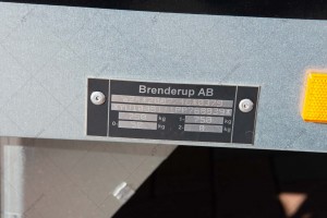 Причіп легковий платформа Brenderup 1205SUB750