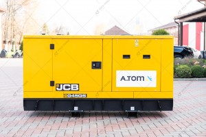 Дизельний генератор JCB G45QS 35,8 кВт з AVR, підігрів, підзарядка