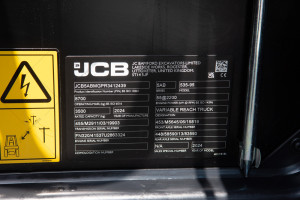 Телескопический погрузчик JCB 535-95 2024 г. 55 кВт.263 м/ч. № 5410