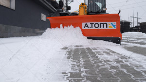 Відвал для снігу на навантажувач - А.ТОМ SP 3-2500
