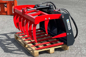 Silage grab  for skid steer loader